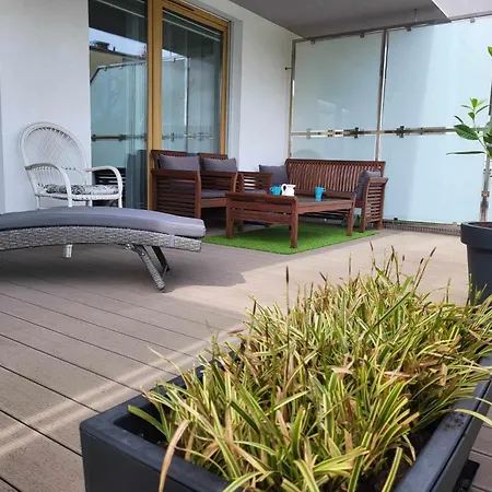 Miodowy Dom Exspanse 2 Lub 3 Z Tarasem I Parkingiem Apartamento *